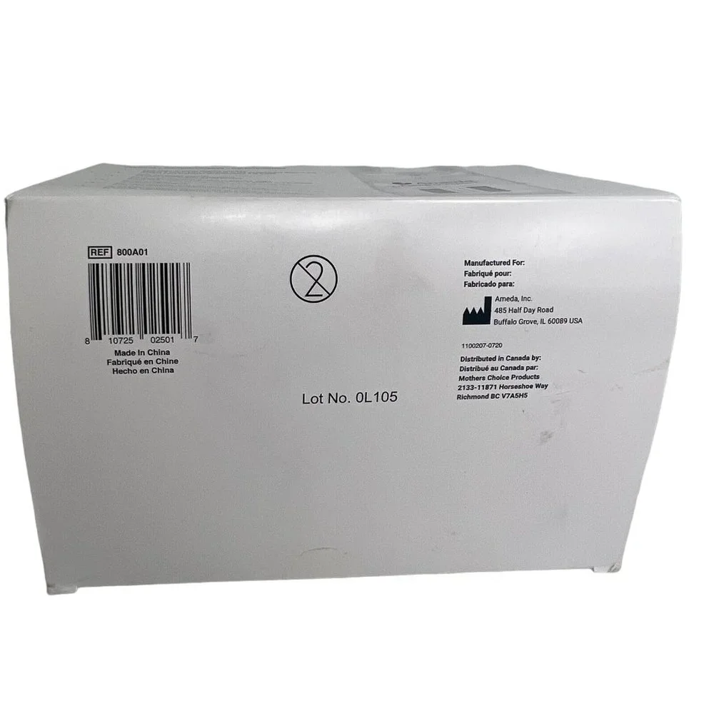 Ameda Pump N Protect Breast Milk Storage Bags And Adapters 6oz Or 180ml 150 Bags - Picture 7 of 12